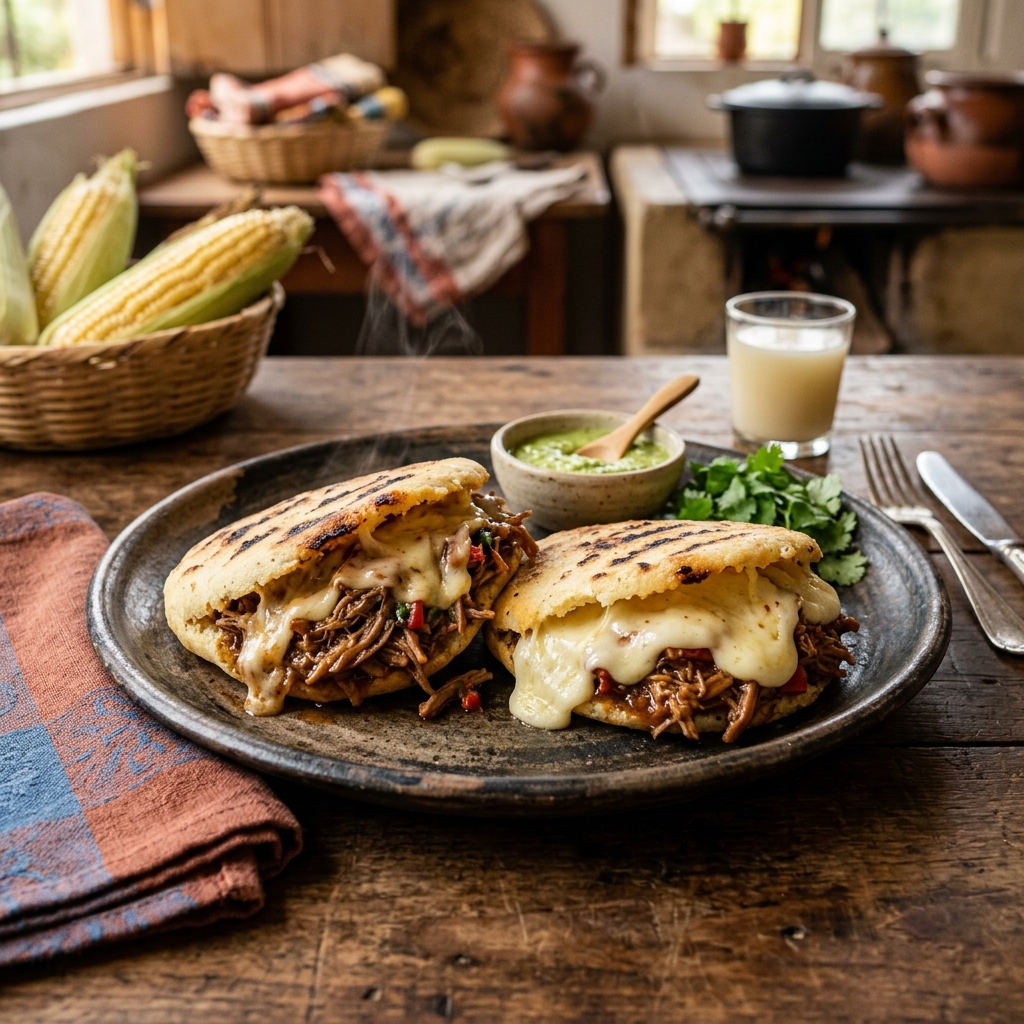 La Arepa: El Pan de Maíz que Une Fronteras